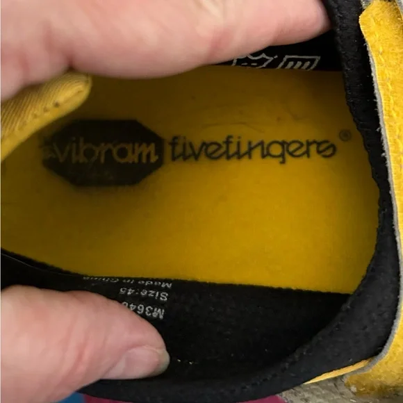 Vibram mens FiveFingers Barefoot Shoes 45EU great condition - Picture 5 of 6